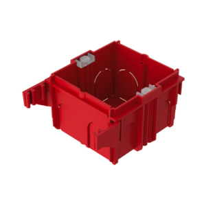 Maxi Joinable Square Flush-Mounted Box 50 mm (red)